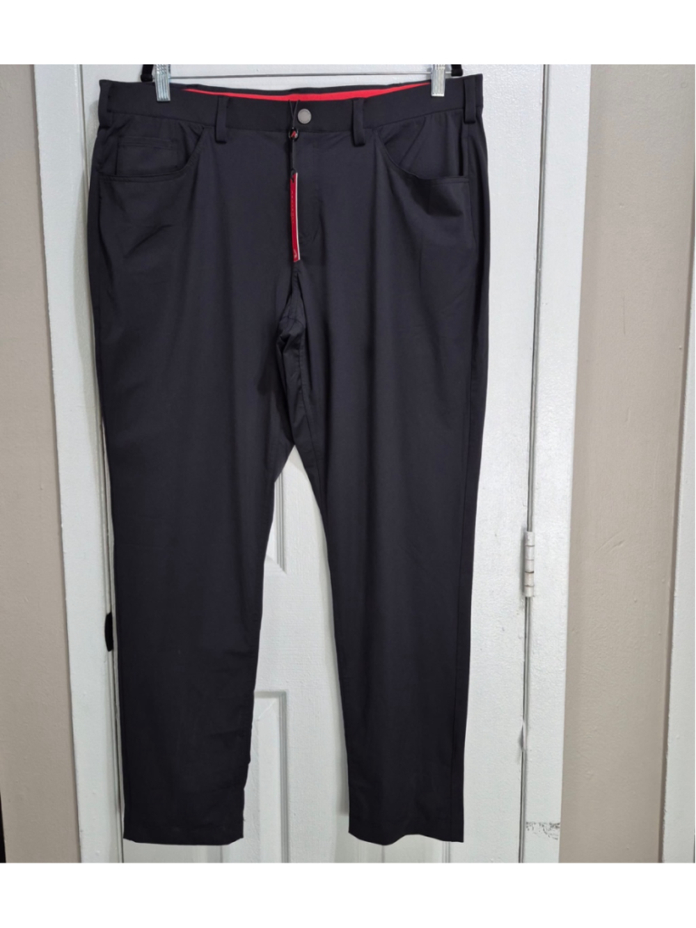 Men's Redvanly Golf Chino Pants Black XXL